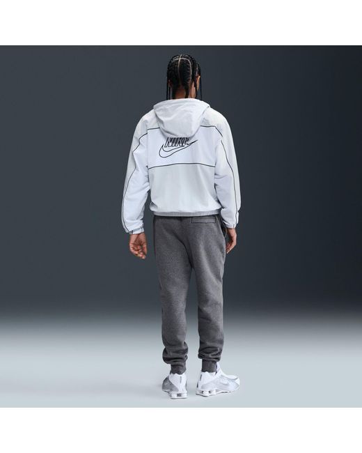 Nike Gray Sportswear Club Fleece Jogging Pants for men