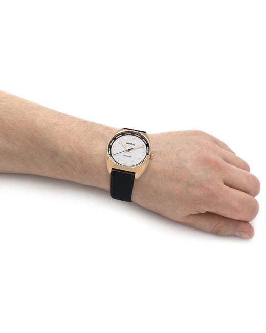 Nixon Metallic Analogue Quartz Watch for men