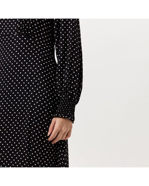 Finery London Black Kimmy Smock Dress