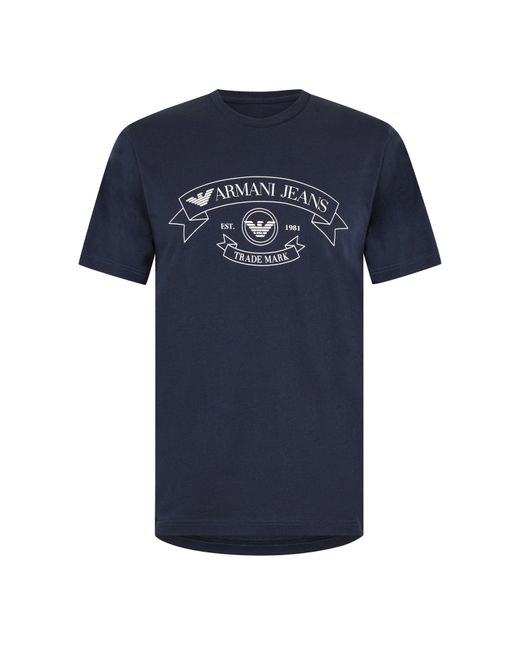 Emporio Armani Blue T-Shirt for men