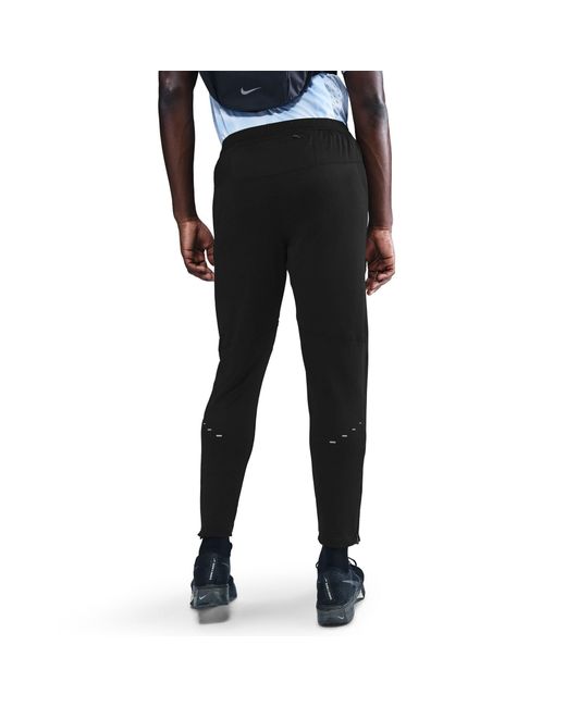 Nike Black Stride Knit Performance Tracksuit Bottoms for men