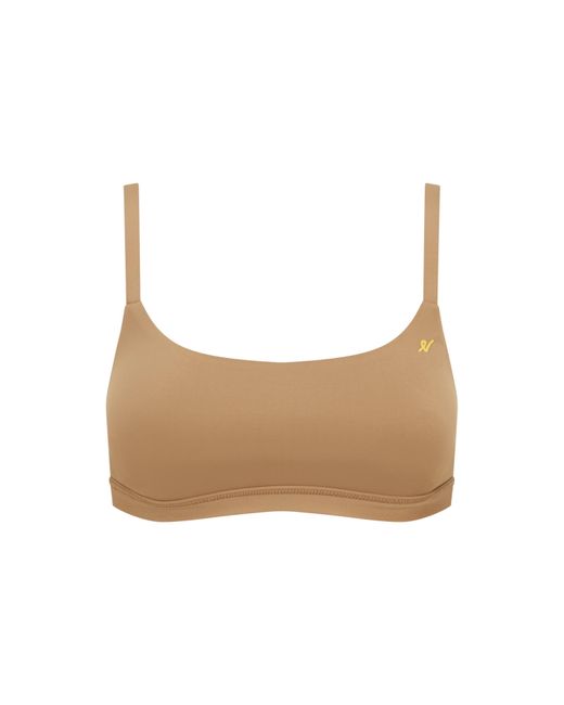 Nudea Multicolor Scoop Neck Bralette Second Skin Stretch