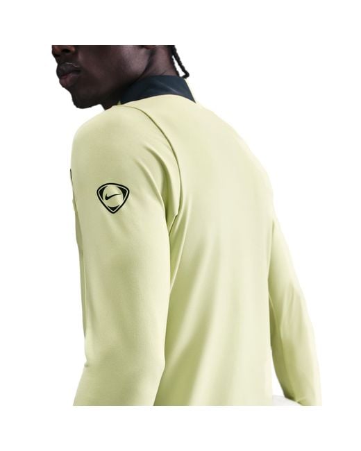 Nike Green Strike 1/2-Zip Drill Top for men
