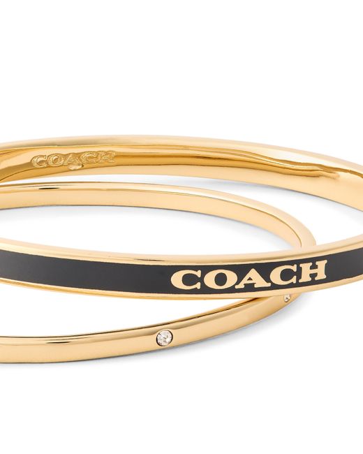COACH Natural Duo Bangle Set