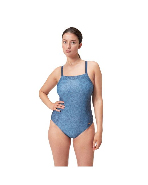 Speedo Blue One Piece Swimsuit