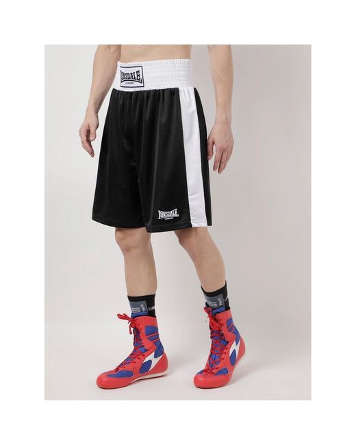 Lonsdale Black Boxing Shorts for men
