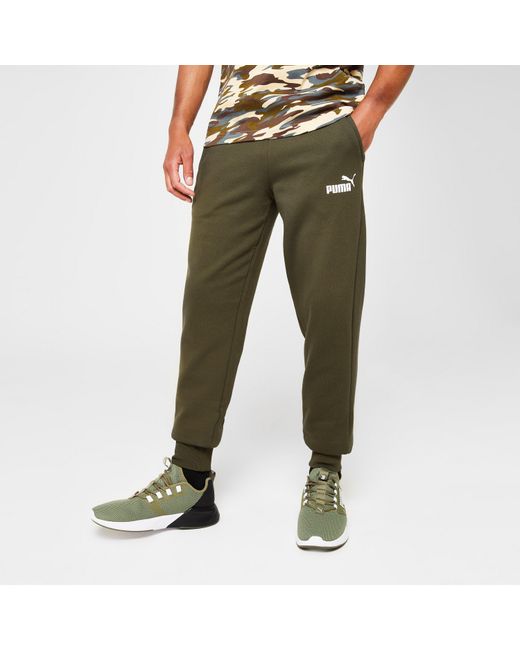 PUMA Green No 1 Logo Jogging Pants for men