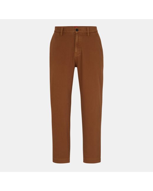 HUGO Brown Chinos for men