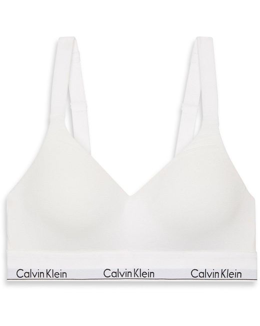 Calvin Klein White Bralette