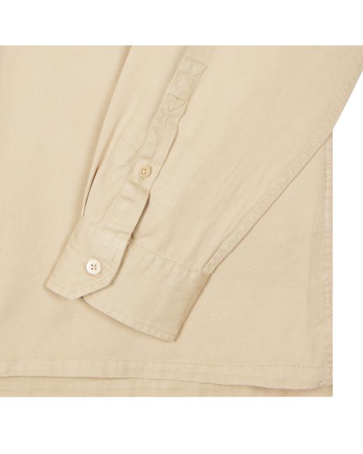 Paul Smith Natural Zebra Long Sleeve Overshirt for men