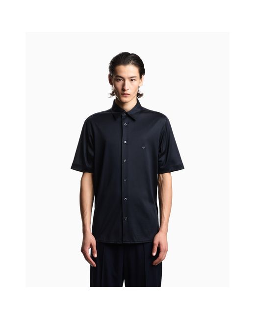 Emporio Armani Blue Shirt for men