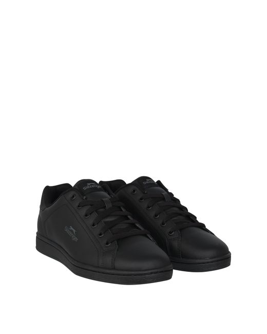 Slazenger 1881 Black Ash Lace Trainers for men