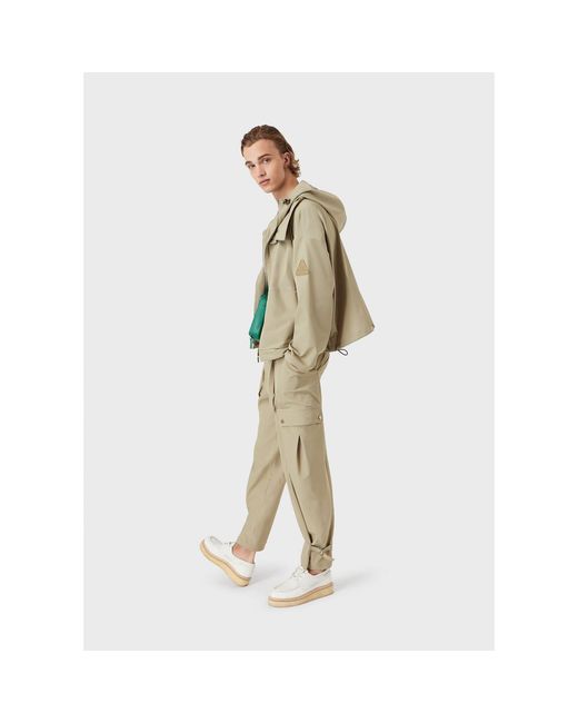 Emporio Armani Natural Bomber Jacket for men