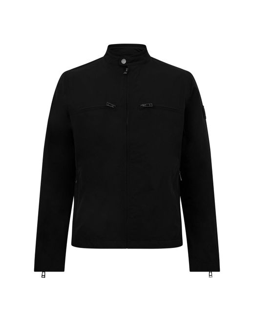 Belstaff Black Bomber Jacket for men