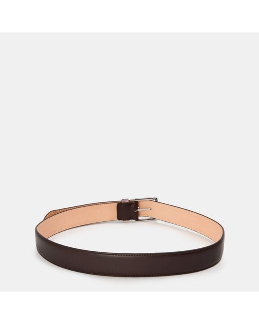 Paul Smith Brown Faux Leather Belt for men