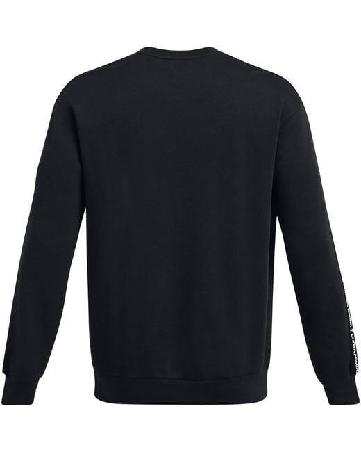 Under Armour Blue Icon Fleece Taping Sweatshirt for men