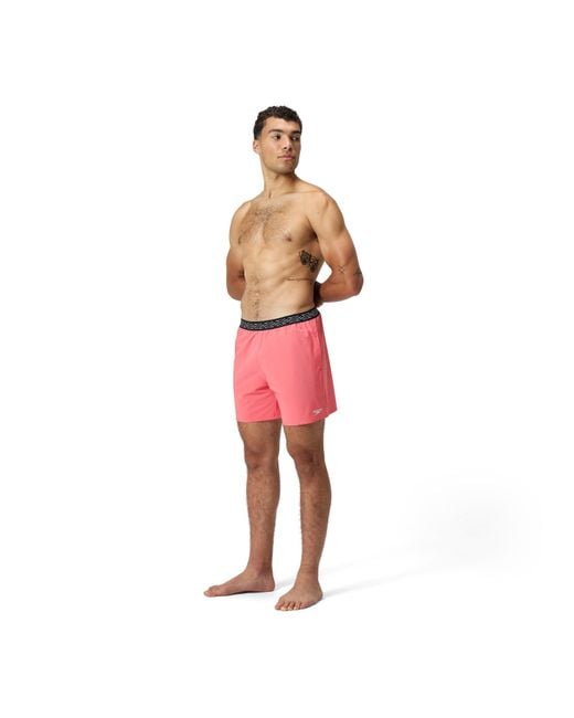 Speedo Pink Hyperboom Band 16 Watershort for men
