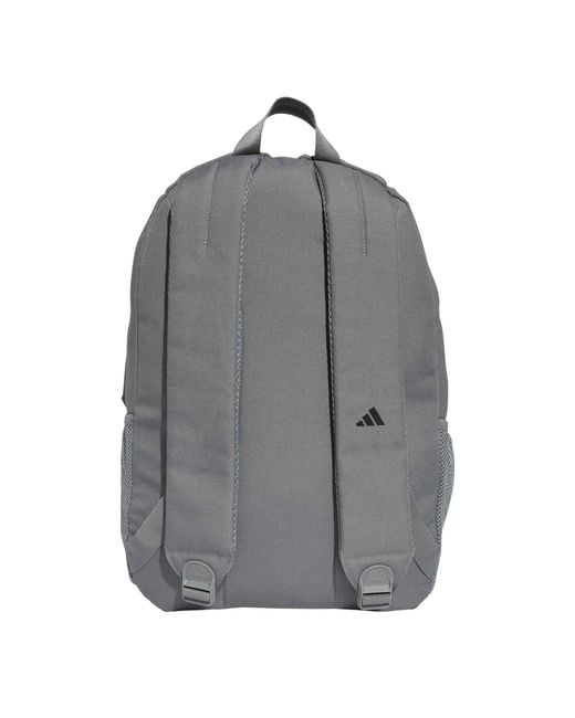 Adidas Gray Backpack With Pencil Case