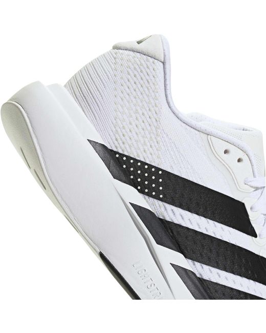 Adidas White Duramo Evo Road Running Shoes