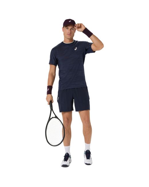 Asics Blue 7 Inch Performance Shorts for men