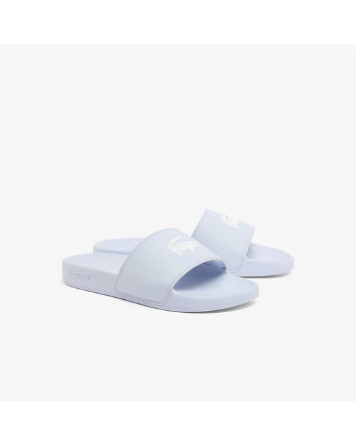 Lacoste White Serve Sliders