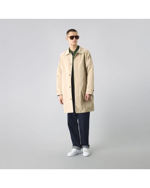 Pretty Green Metallic Didsbury Weather-Resistant Mac for men