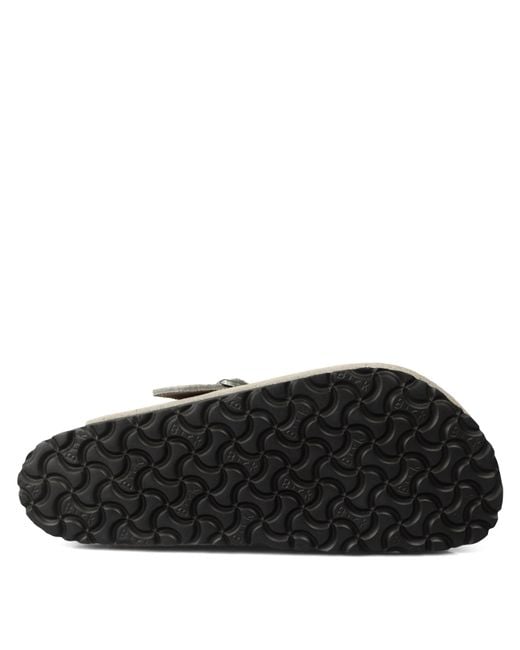 Birkenstock Gray Bstk Boston Leve Dotte 64