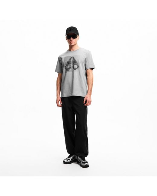 Moose Knuckles Gray T-Shirt for men