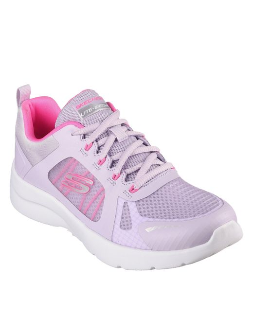 Skechers Purple Casual Low-Top Trainers