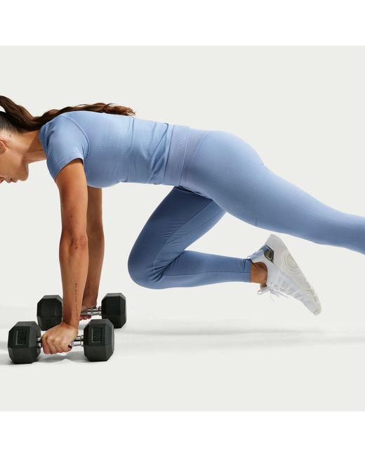 Nike Blue Performance Gym Legging
