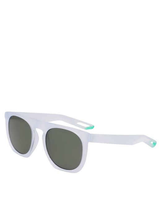 Nike Gray Flatspot Xxii Wayfarer Sunglasses