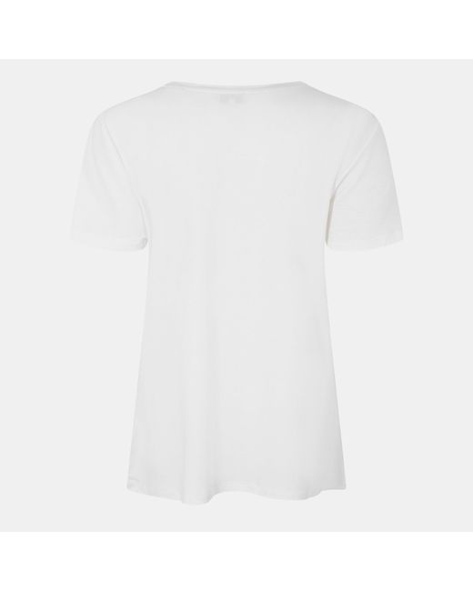 Ted Baker White Print Slim Fit T-Shirt