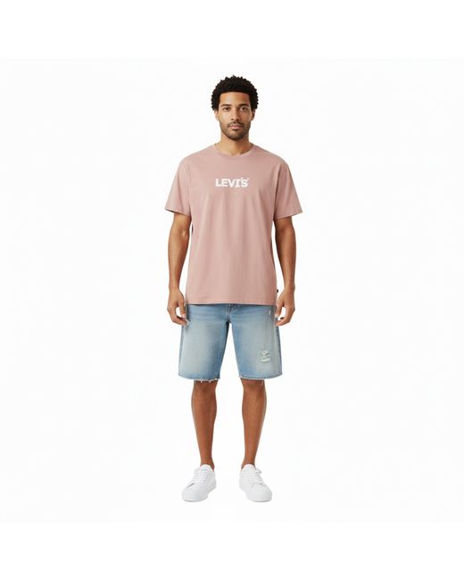 Levi's Pink Icon T-Shirt for men