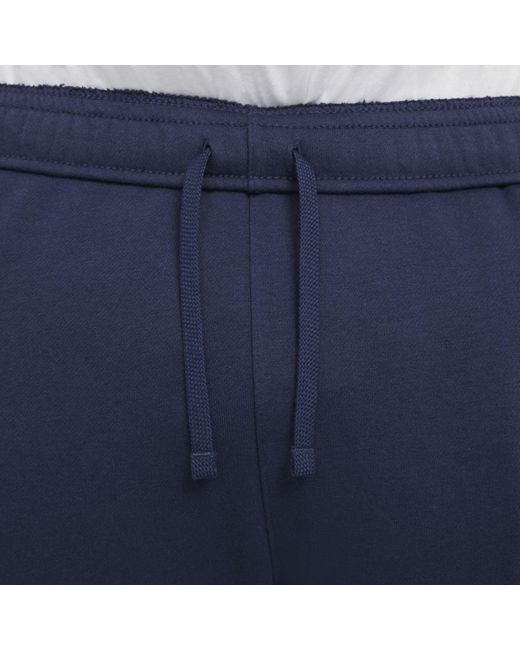 Nike Blue Sportswear Club Fleece Pants for men