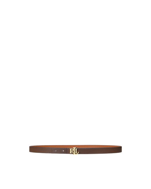 Ralph Lauren Brown Reversible Leather Belt