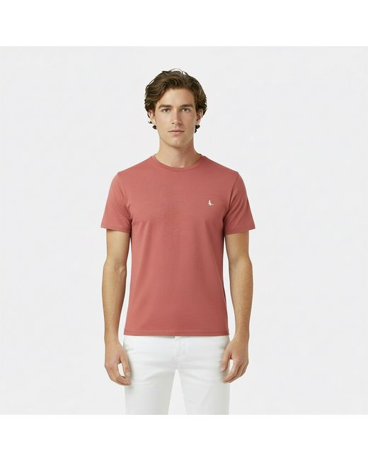 Jack Wills Pink Jw Sandleford T-Shirt for men