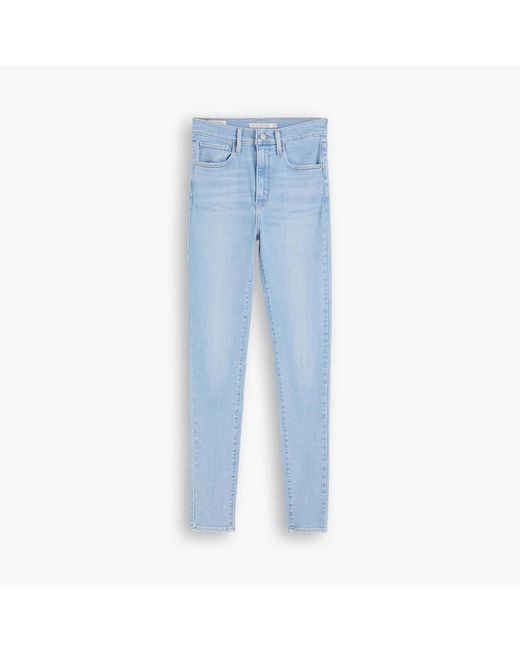 Levi's Blue Mile High Super Skinny Jeans