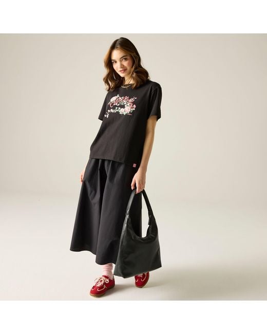 Regatta Black Cath Kidston Oversized T-Shirt