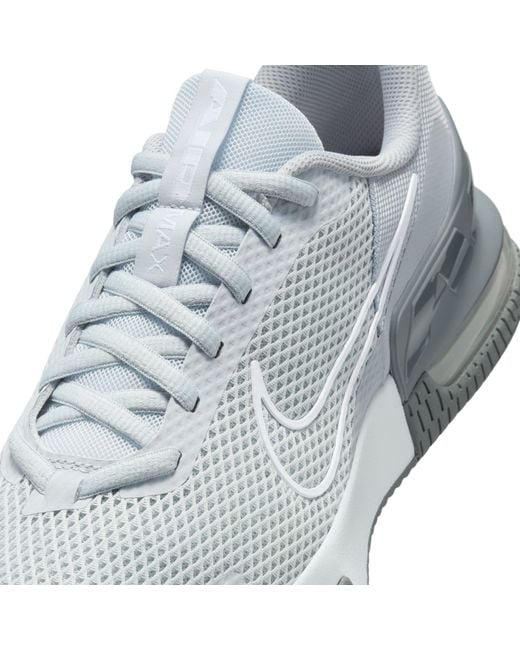 Nike Gray Air Max Alpha Trainer 6 Workout Shoes for men