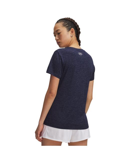 Under Armour Blue Tech Twist Short Sleeve