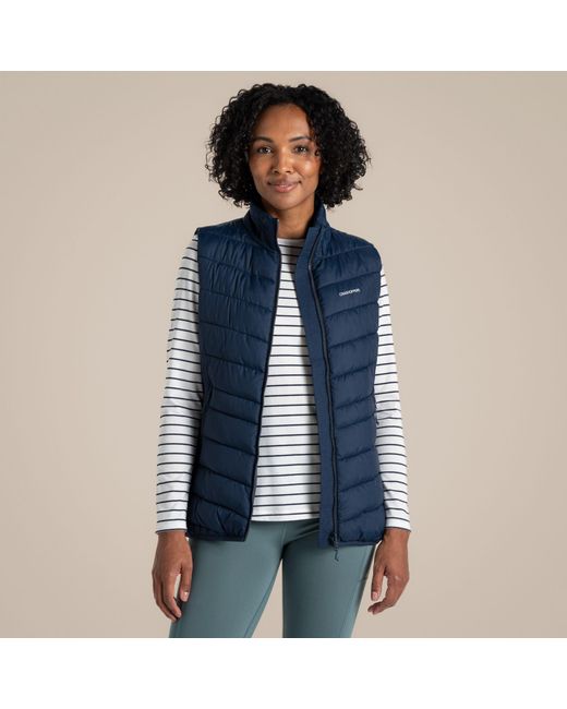 Craghoppers Blue Complite Ix Insulated Water-Repellent Vest