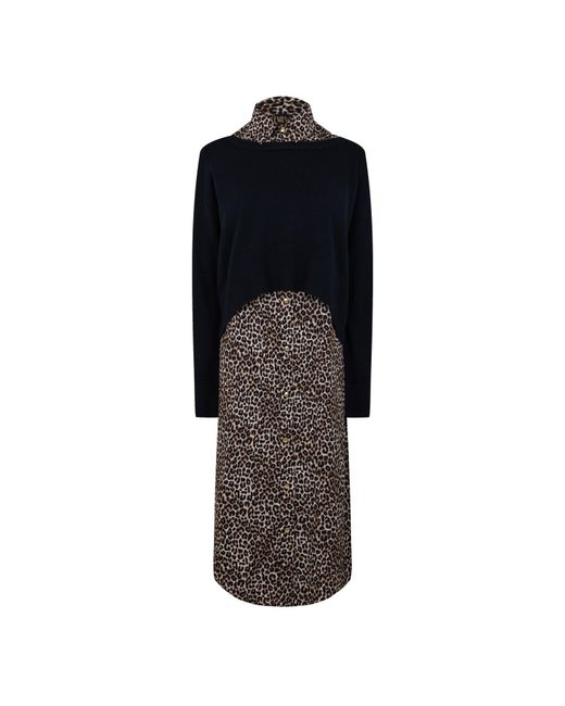 Biba Black 2In1 Jumper Dress