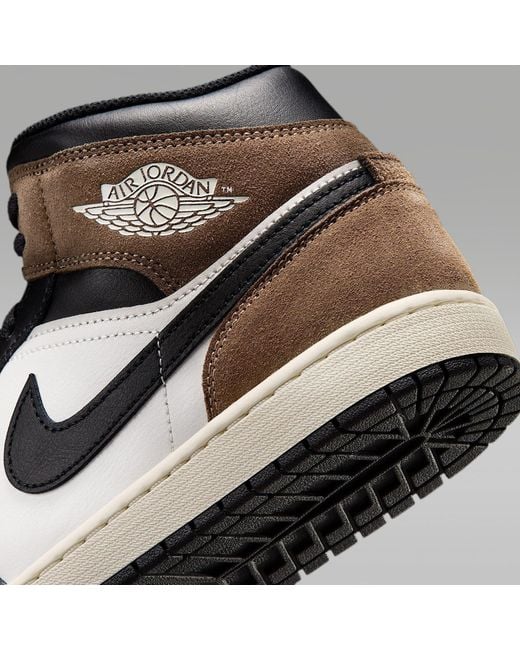 Nike Brown High-Top Trainers for men