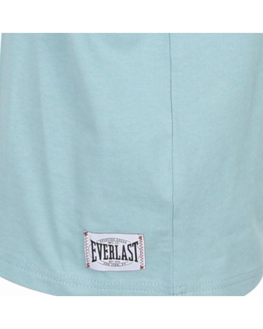 Everlast Blue D Print Cotton Short Sleeve T-Shirt for men