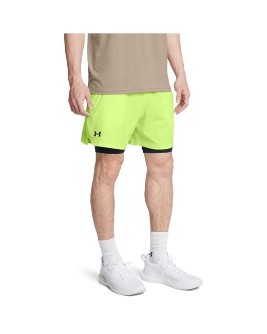 Under Armour Green Vanish 2-In-1 Shorts for men