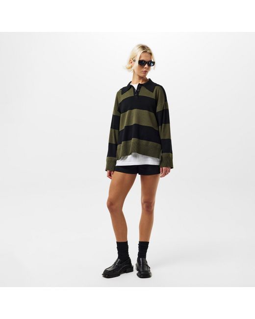 EDITED Green Laiani Polo Sweater
