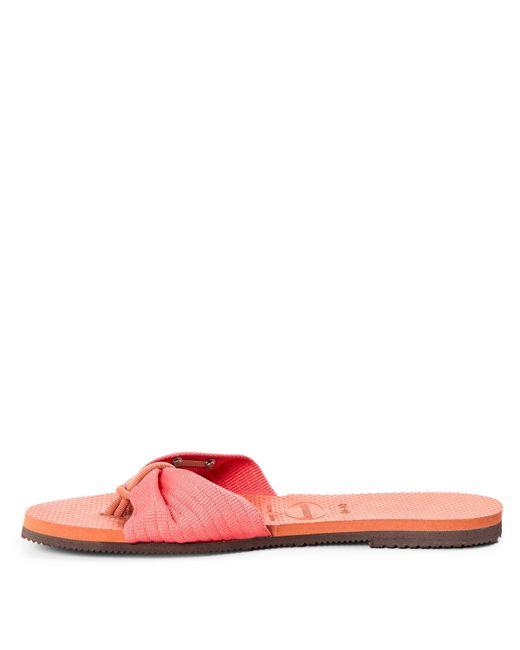 Havaianas Pink You St Tropez Flip Flops