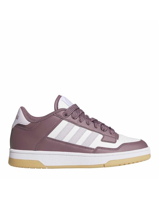 Adidas Purple Rapid Court Low Trainers