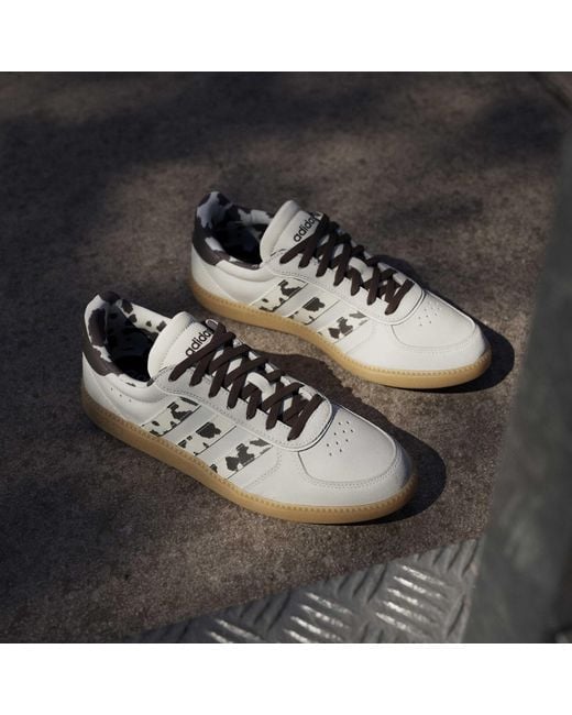 Adidas Gray Breaknet Sleek Suede Shoes