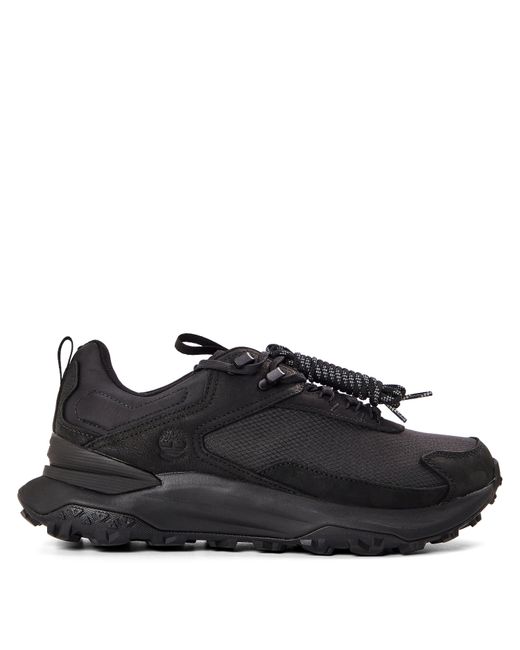 Timberland Black Motion Access Lace Up Waterproof Low-Top Trainers for men